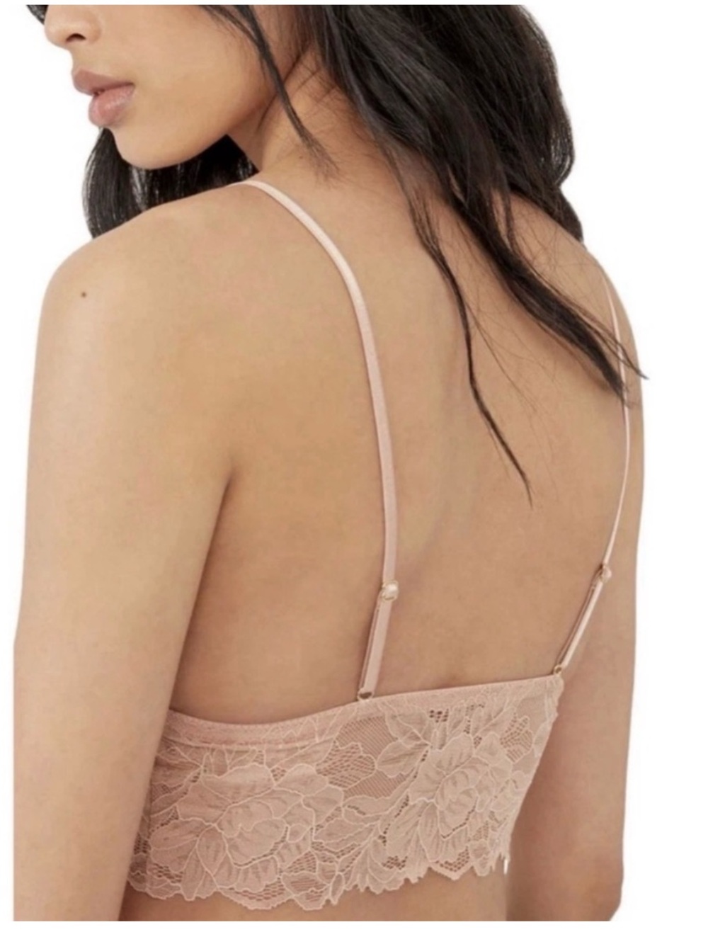 Free People Everyday Lace Longline Bralette - Picture 3 of 4